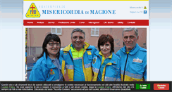 Desktop Screenshot of misericordiamagione.it